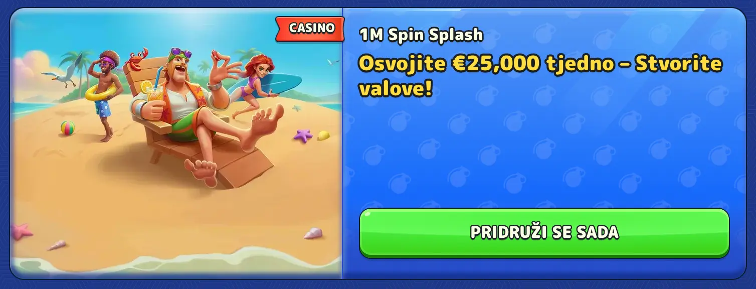 Ljetna promocija Pistolo Casina s nagradnim fondom od 25.000 € tjedno